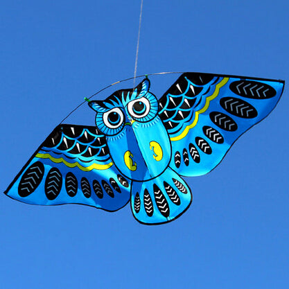 Owl Kite with Handle Line