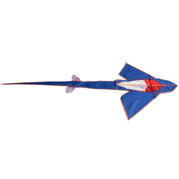 Tiny Blue Shark Fun Kite