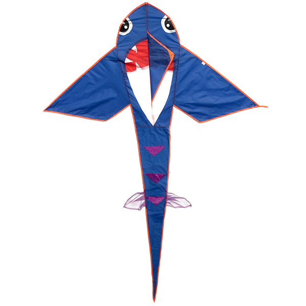 Tiny Blue Shark Fun Kite