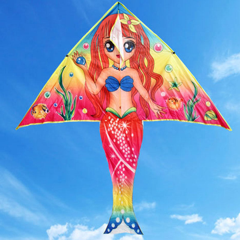 Cartoon Mermaid Kite