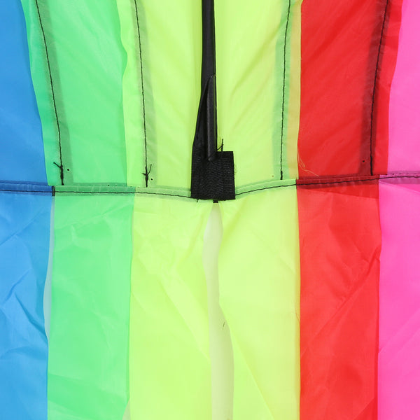 Rainbow Flying Triangular Kite